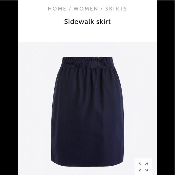 J. Crew Factory Dresses & Skirts - PRICE ⬇️ J.Crew navy linen mini skirt